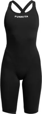 Produktbild von Funkita Fast Legs Still Black Offener Rücken Wettkampfbadeanzug Schwarz AUS 24 Damen Schwarz AUS 24