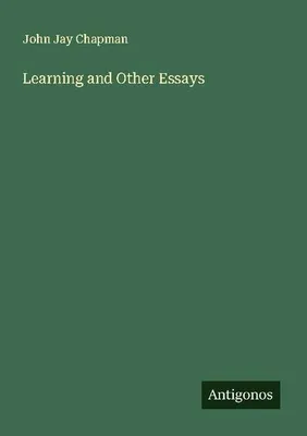 Produktbild von Learning and Other Essays