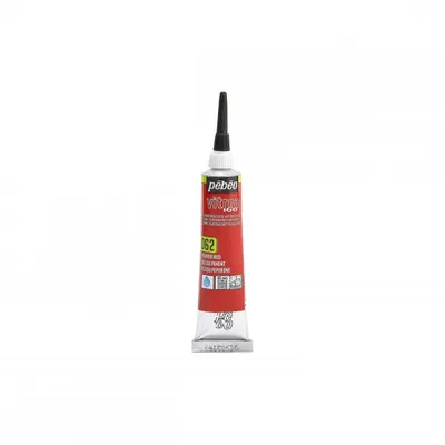 Image de Pebeo Vitrea 160 Relief Outliner, 20 ml, 62 Pfefferrot