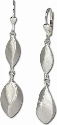 Produktbild von SilberDream Ohrhänger für Damen 925 Silber silber Tropfen Ohrringe SDO346J