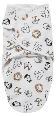 Produktbild von Meyco Animal Swaddle Pucktuch, 4–6 Monate