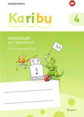 Obrázok produktu pre Karibu 4 SAS. Arbeitsheft. (Schulausgangsschrift). Für Bayern