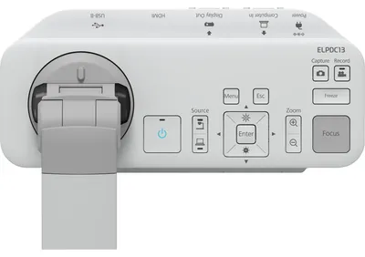 Obrázok produktu pre Epson ELPDC13, 25,4 / 2,7 mm (1 / 2.7"), CMOS, 1920 x 1080 (HD 1080), 30 fps, Auto, Auto