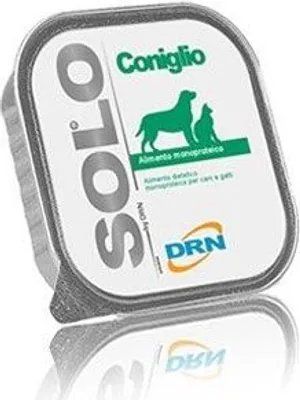 Obrázek produktu pro SOLO Coniglio 100% (králík) vanička 300g