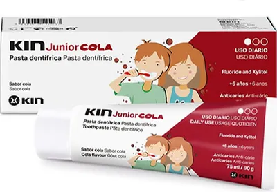 Zdjęcie produktu dla Kin Fluoride Junior Pasta do zębów 75ml