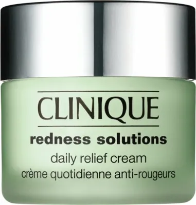 Obrázok produktu pre Clinique Redness Solutions Daily Relief Cream With Microbiome Technology, Denný a nočný krém, Ženy, Zmiešaná pleť, Suchá koža, Mastná pleť, Veľmi suchá koža, Tvár, Proti začervenaniu, Upokojujúce, Hydratačné, Hydratačný, Ochrana, Upokojujúci, Posilnenie, 50 ml