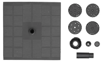 Produktbild von Solarbetriebene Springbrunnenpumpe – Automatische schwimmende Springbrunnenpumpe für Teiche, Außenanlagen und Gärten