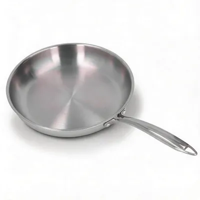 Bratpfanne 22 cm, Edelstahl 304, antihaftbeschichtet, Induktion