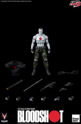 Zdjęcie produktu dla Figurka Valiant Comics FigZero 1/12 Bloodshot