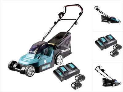 Produktbild von Makita DLM382CM2 Akku-Rasenmäher