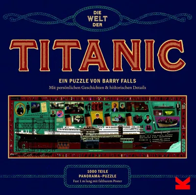 Productafbeelding van Laurence King. De wereld van de Titanic. Een puzzel van 1000 stukjes