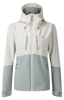 Produktbild von Dare 2B - "Diverging II" Jacke für Damen RG12673 (42 DE) (Mandelmilch/Gletschergrün)