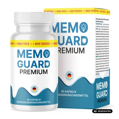 Produktbild von Memo Guard Premium Kapseln | Für Ihre körperliche Balance | Einfache Anwendung | 90 Kapseln, KI-generiertes Bild