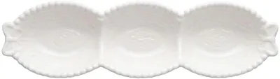 Produktbild von Clayre & Eef 6CE2485 Schale Weiß 25x7x3 cm