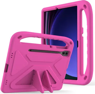 Produktbild von Samsung Galaxy Tab S9 Plus Hülle - Coverup Stoßfeste Kinderhülle - Rosa