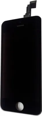 Produktbild von Standard Display komplett für iPhone 5C schwarz mit LCD, Digitizer/Touchscreen, Front Glass