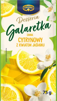 Obrázek produktu pro Kruger Galaretka Cytrynowa i Jaśminowa 75 g