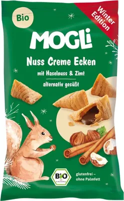 Immagine prodotto di MOGLi Crema di nocciole con nocciole e cannella30g