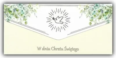 Image de Carte enveloppe Baptême