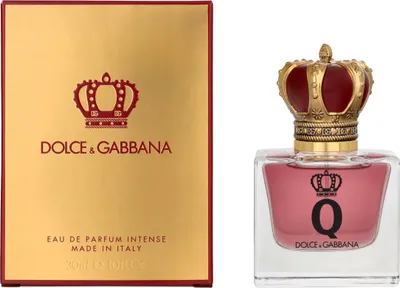 Produktbild von Dolce&Gabbana Q, Frauen, 30 ml, Flüssiges Parfüm, Kirsche (Frucht), Heliotrop, Bernstein