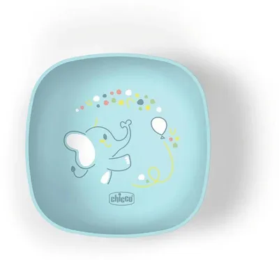 Obrázek produktu pro Chicco 00016001250000, Miska pro batolata, Tyrkysová, Chlapec/děvče, 0,6 rok/roky, 187 g, 148 mm
