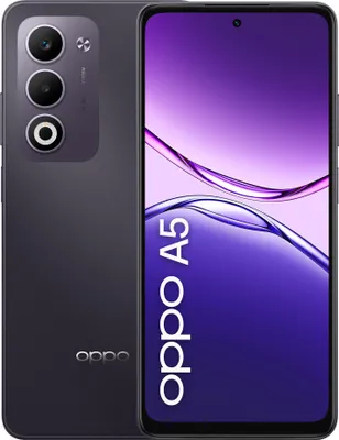 Oppo A5 Dual Sim 128GB, 4GB RAM, Midnight Purple