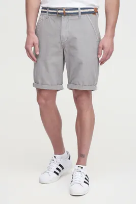 Produktbild von Indicode IDMews Herren Chino Shorts Bermuda kurze Hose mit Gürtel Eingriffstaschen 100% Baumwolle Regular fit