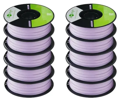 Image de Filament pour imprimante 3D, diamètre 1,75 mm, haute précision, 10 bobines de PLA "Mandelkuchen"
