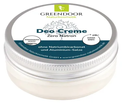 Produktbild von GREENDOOR Deo Creme Zero Natron