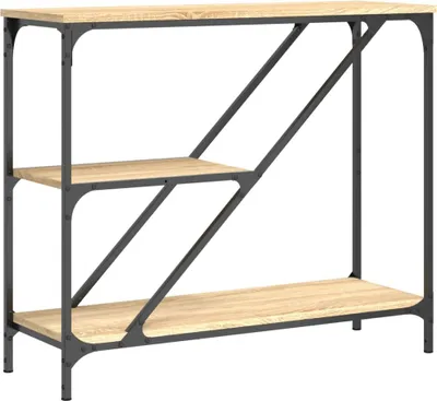 Obrázek produktu pro vidaXL Konzolový stolek Sonoma dub 88,5x30x75 cm výrobek ze dřeva