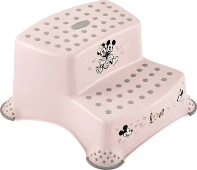 Obrázok produktu pre KEEEPER Dvojitý schodík na WC/umývadlo "Minnie", ružový