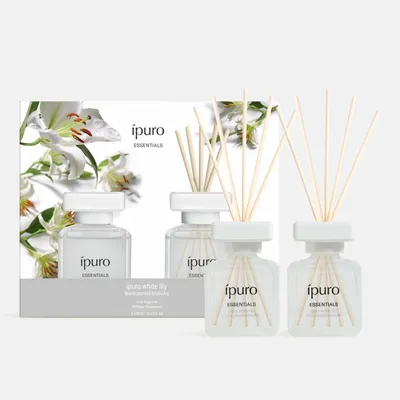 Immagine prodotto di ipuro 1020014 ipuro Raumduft ESSENTIALS white lily blumig 50,0 ml, 2 St.