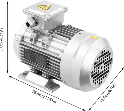 Produktbild von Elektromotor - 3-Phasen AC-Motor - 1,1 kW Leistung - 1400 U/min
