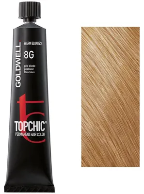 Produktbild von Goldwell Topchic The Blondes, Blond, 8G, Gold Blonde, Unisex, 60 ml, Alle Haare