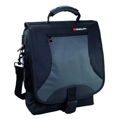 Immagine prodotto di Monolith Laptop Backpack 15.4" - Zaino multifunzionale - Nero / Grigio - Corpo in nylon - 400 mm di altezza x 320 mm di larghezza x 90 mm di profondità
