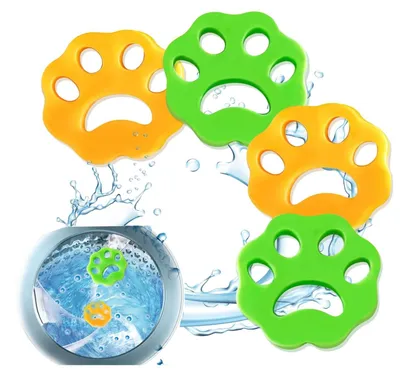 Tierhaarentferner 8er-Pack, Silikon, wiederverwendbar, für Waschmaschine