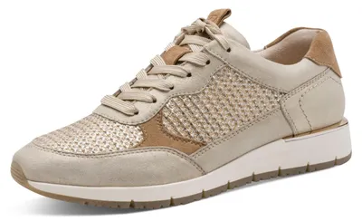 Immagine prodotto di Tamaris. Scarpe da ginnastica con lacci da donna, modello 32313835333830, colore beige, taglia 38 EU
