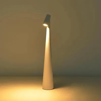 Produktbild von Tischlampe kabellos mit Touch , 3 Helligkeitsstufen, 3000 K LED-Schreibtischlampe, wiederaufladbar, tragbar, Kabellose Tischlampen