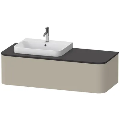 Produktbild von DURAVIT HP4942L6060 WTU HappyD2+ wandh.,354x1300x550mm