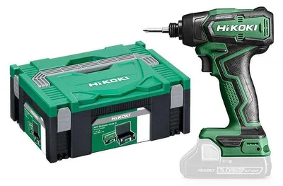Image de Visseuse à chocs sans fil HIKOKI WH18DDW2Z 18V 140 Nm 1/4" en coffret (vendu sans batterie)