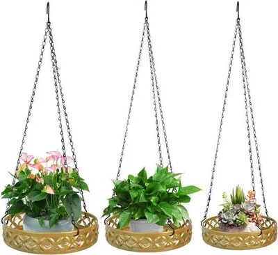 Produktbild von Pflanzenhänger Set 3-teilig - Schwarz