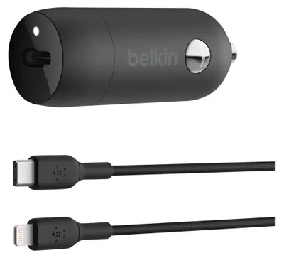 Produktbild von Belkin BoostCharge, Auto, Zigarettenanzünder, 1 m, Schwarz