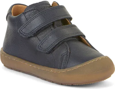 Produktbild von Froddo Children Kinder Schwarz Sneaker Barfußschuhe Echtleder Alltag (G2130328)