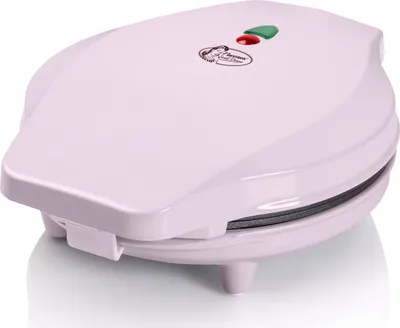 Produktbild von Bestron Mini-Cookie-Maker in Tiermotiven, Waffeleisen für Mini-Waffel-Kekse, mit Backampel & Antihaftbeschichtung, 700 Watt, Farbe: Rosa