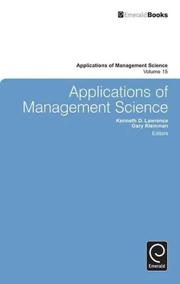 Imagen del producto de Applications of Management Science
