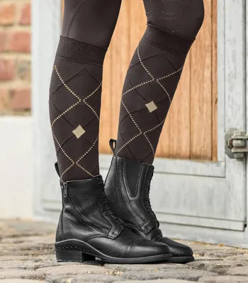 Produktbild von Reitsocken Argyle 35-38 espresso
