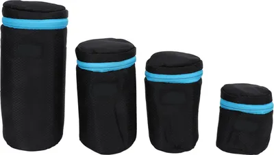Obrázek produktu pro Pouzdro na objektiv fotoaparátu, taška na objektiv fotoaparátu, pouzdro na objektiv fotoaparátu DSLR, vodotěsné pouzdro na objektiv, taška na uložení objektivu
