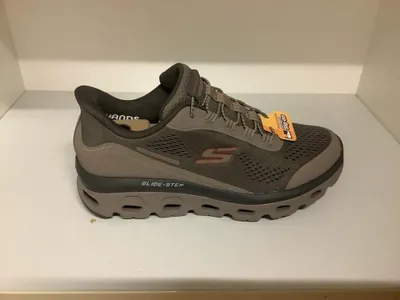 Image de Baskets Skechers pour homme Glide Step Sole Glover Peak 237812 TPE Taupe, pointure : 41 EU