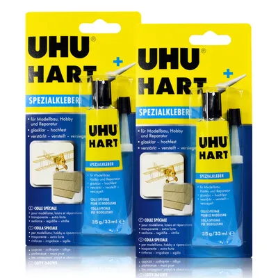 Produktbild von 2x UHU Hart Spezialkleber 33 ml