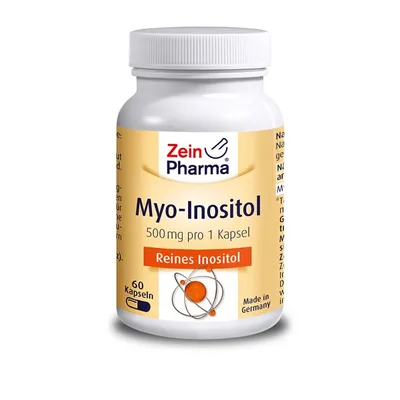 Produktbild von ZeinPharma Myo-Inositol 500 mg - 60 Kapseln